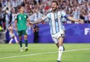 Argentina  goleó en su debut ante Argelia