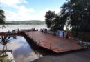 Por crecida del río Uruguay están cerrados los pasos fronterizos de Panambí y Alba Posse