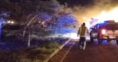 Bomberos controlaron incendios de malezas en Itaembé Guazú y Garupá