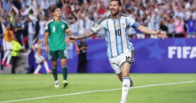 Argentina  goleó en su debut ante Argelia